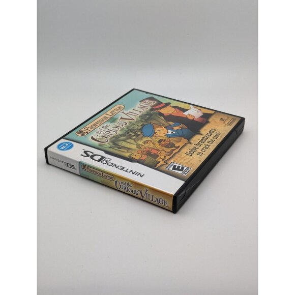 Professor Layton and the Curious Village (Nintendo DS) Case & Manual - Picture 3 of 6